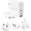 Hyper strāvas adapteris HJG140WW, 140W, 2xUSB-C, 2m USB-C kabelis, ātrā uzlāde
