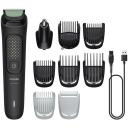 Philips juukse l&otilde;ikur MG3945/15 9-in-1, aku, 90 min t&ouml;&ouml;aeg, 9 tarvikut, iseteritavad terad, ergonoomiline k&auml;epide, must
