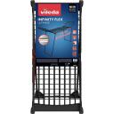 Vileda Infinity Flex Ultimate veļas žāvētājs 179620, 30m, 117-205cm, melns, 2 mazo veļas turētāji, teleskopiskais statīvs