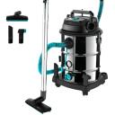 Cecotec пылесос Conga Rockstar Wet & Dry Steel Max Pro 8115, 1600 W, 220-240 V, 30 L, HEPA фильтр, без мешка