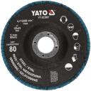 Yato lapiņu slīpdisks P80 125X22mm YT-833007, P80, 125mm, 22mm