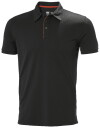 Kensington Tech Polo Shirt, XL, HELLY HANSEN, 79248_991-XL, black, UPF 40+, 100% polyamide, 185 g/m&sup2;