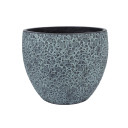 Puķu pods FLORA D37xH30cm, melns/pelēka 89175