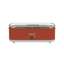 Barbecook E-Carlo elektriskais galda grils balkonam un terasei 2500W 3 sildī&scaron;anas līmeņi 38.5x28.5cm BC-ELE-1001 Barbecook Red
