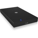 Raidsonic ICY BOX IB-200T-C3 Korpuss 1x SSD/HDD, 1 x 2,5'' SATA I, II, III, USB 3.2 Gen 1, melns