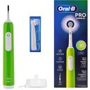 Braun Oral-B Junior 8006540743027 elektriline hambahari, 1 k&auml;epide, 1 harjapea, 3 režiimi, 2 min, roheline