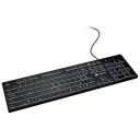 Natec Herring Glow US klaviatuur NKL-2342, 1.5m, 105 nuppu, must, taustavalgustus, USB, t&auml;issuuruses, juhtmega