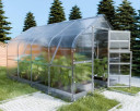 Siltumnīca KLASIKA DROP 2,5x4m ar 6mm polikarbonāta KLASIKA GREENHOUSE