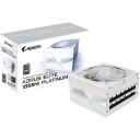 Gigabyte Datora baro&scaron;anas bloks GP-AE1000PMPG5ICE, 1000W, 80 PLUS Platinum, pilnībā modulārs, 120mm ventilators