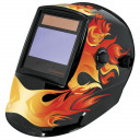 Электронный сварочный шлем Flame style 17457 CAREL-913F Truper