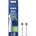 Oral-B Zobu birstes uzgaļi EB50RX-2, 2 gab, balti, pieaugu&scaron;ajiem, saderīgi ar Oral-B rokturiem