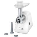 Bosch | Meat mincer SmartPower | MFW2510W | White | 350 W | Number of speeds 1 | 2 Discs: 3.8 and 8 mm; Sausage filler accessory.