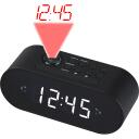 Denver Kell CRP-717 111131000380, 470 g, Must, 60 mm, 67 mm, 160 mm, FM 87,5-108 MHz, Digitaalne, LED, 2,29 cm, Projektsioon