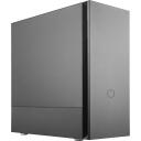 Coolermaster Silencio S600 MCS-S600-KN5N-S00, melns, 1 x 5,25, 4 x 3,5, 5 x 2,5, 2 x USB 3.2, 1 x austiņas/mikrofons