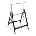 Teleskopisks statīvs 180kg, KREATOR, KRT671003, Max. slodze: 180 kg, Min. augstums: 800 mm, Max. augstums: 1300 mm