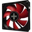 Xilence Вентилятор корпуса XF041, 92мм, 1800RPM, 22дБ, 4-pin, черный/красный, поддержка PWM