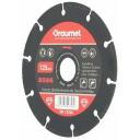 Draumet Deimantiniai diskai 8993560, 125mm, 1.8mm, 22mm, metalui pjauti, papildomas sumažinimo žiedas 16mm