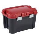 Box with lid Totem 60L 59x39.5x36cm black/red  30193149