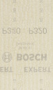 Slīpē&scaron;anas tīkls Bosch EXPERT M480, putekļu kontrole, 80x133 mm, 320 grauds, 10 gab., 2608900741 BOSCH