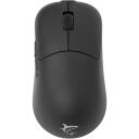 White Shark Pele AERO-B WGM-5015, 55g, 6400 DPI, 6 pogas, 2.4 GHz bezvadu, 1.8m kabelis, programmējami taustiņi