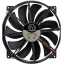 Thermaltake Korpuse ventilaator Pure 20 CL-F015-PL20BL-A, 200 mm, 800 RPM, 28.2 dB, 129.639 cfm, 3-pin, must