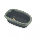 Kassi WC Sprint 20 58x39x17cm hall/roheline 2196593 STEFANPLAST