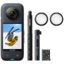 Insta360 X3 Creator Kit CINSAAVK, 5.7K, 72MP, 1800mAh, IPX8, 4 mikrofonai, 6 a&scaron;ių giroskopas, 90min įkrovimas
