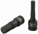 Impact Socket 1/2'' HEX 8 mm, long, KSTOOLS, 911.0927-E