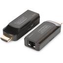 Digitus Mini HDMI pikendaja DS-55203, 50m, 10.2 Gbps, HDCP 1.2, kompaktne disain