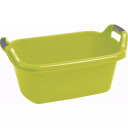 Ovalus dubuo su rankenomis Curver 0803315Q30 35L žalia 63x42x32cm