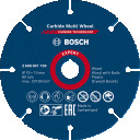Cietmetāla disks GWS 12V-76, 76x10x1 mm, Mazām leņķa slīpma&scaron;īnām EXPERT CARBIDE MULTI WHEEL GRIEZĒJDISKS, 2608901196 BOSCH