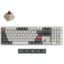 Keychron клавиатура Q6U-P3 8000 Гц, 4000 мАч, RGB LED, 55 г, 660 ч времени работы, полноразмерная (100%), 2.4 ГГц, Bluetooth 5.3