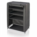 Тумба для обуви тканевая Тумба для обуви 60x35x81,5см черный / COMBI SYSTEM 1080005 LEIFHEIT