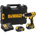 Dewalt triecienurbjma&scaron;īna DCD778M2T-QW, 18V, 2x4Ah, 2 ātrumi, 29750 sitieni/min, 65Nm griezes moments, bez oglī&scaron;u