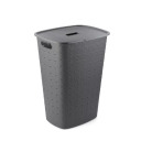 Laundry box Softex 56L 42x31,6x60cm dark grey 0800571Z68 Curver