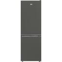 Beko &Scaron;aldytuvas B3RCNA344HG, 301L, 209L, 92L, 37dB, NoFrost, Elektroninis valdymas, Pilka