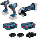Tööriistakomplekt 18V 3X, LB 3x4.0PrC, 18V-40 0615990L56 Bosch