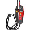 Uni-T Sprieguma un nepārtrauktības testers UT18C, 12-690 V, 40-400 Hz, IP65, LED displejs, akumulators 2x1.5V