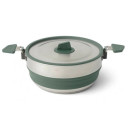 Salokāms katls DETOUR Stainless Steel Collapsible Pot 3L, Laurel Wreath Green, 9327868160839 SEA TO SUMMIT