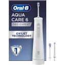 Oral-B AquaCare 6 Pro-Expert mutes skalotājs MDH20.026.2, 145 ml, 3 uzgaļi, balts, Oxyjet tehnoloģija, bezvadu