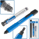 Kokapstrādes/būvniecības zīmulis ar 6 maināmām ieliktņiem, automātiska grafīta ievilk&scaron;ana, G29003, GEKO