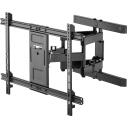 Goobay sienas stiprinājums TV Wall Mount Pro FULLMOTION (L), 200x200-600x400mm, 15&deg;, 60&deg;, melns