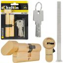 Keltin Užrakto cilindras su rankenėle K02652, 30/30G mm, 3 raktai, aliuminis, ZnAl lydinys, 25000 ciklų