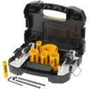 Dewalt Bi-Metal pjūklų rinkinys DT90354-QZ, 11 vnt., HSS a&scaron;menys, medienai ir metalui pjauti, adapteris, centrinis grąžtas