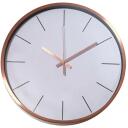 Besk Seina kvarts kell 9121306, 30 cm, pronksiv&auml;rv, metall, 1 x AA, ilma numbriteta