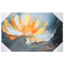Besk Репродукция 3D 9134900, 40x60cm, желтый цветок на темном фоне, печатный холст, готовый к подвешиванию