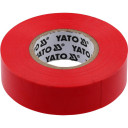Изолента ПВХ 19ммх20м красная YT-8166 YATO
