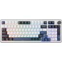 White Shark EXCALIBUR-W GK-007251 US, 97 taustiņi, KTT Hot-Swap vīna sarkanie slēdži, 1.063kg, RGB apgaismojums