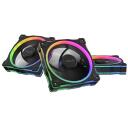 Asus Datora korpuss MR120 90DA00L0-B09020, 12 cm, 3 ventilatori, 58 cfm, 1600 RPM, 23 dB, 7 lāpstiņas, RGB
