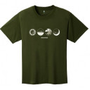 Krekls WICKRON T-Shirt MOUNTAIN SCENES, izmērs: S, Dark Green, 4548801983345 Mont-Bell